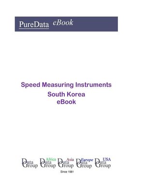 cover image of Speed Measuring Instruments in South Korea